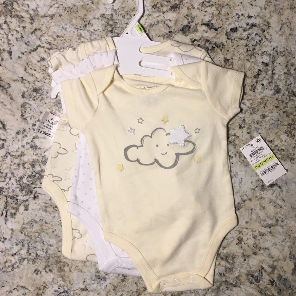 Set of 3 Onesies (NWT)